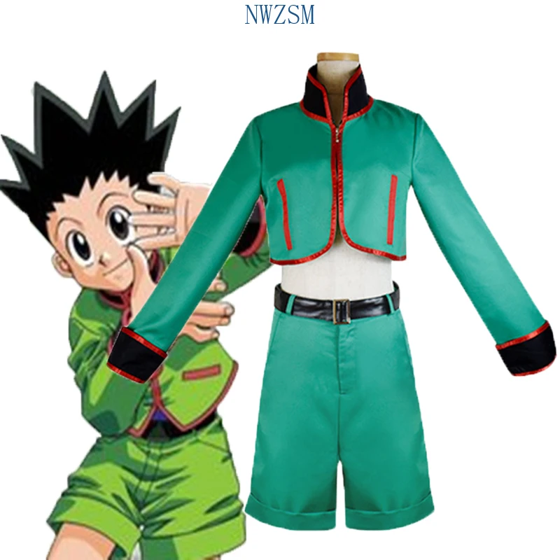 Hunter X Hunter GON·FREECSS Cosplay Costume Top Shorts Outfits Halloween Suit 