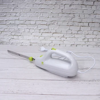 

1PC Electric Bread Cutter Stainless Steel Serrated Cutter Saw Frozen Meat Cutter Multi-purpose Cutting Tool for Home Use (White