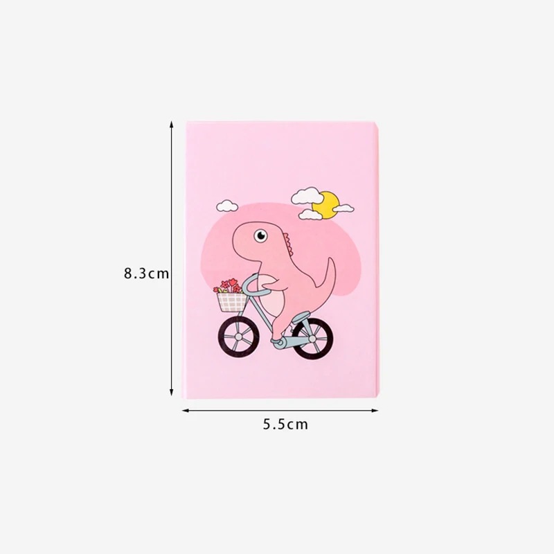 Милые Складные блокноты Kawaii Dinosaur Sticky Notes наклейки для письма детей канцелярские
