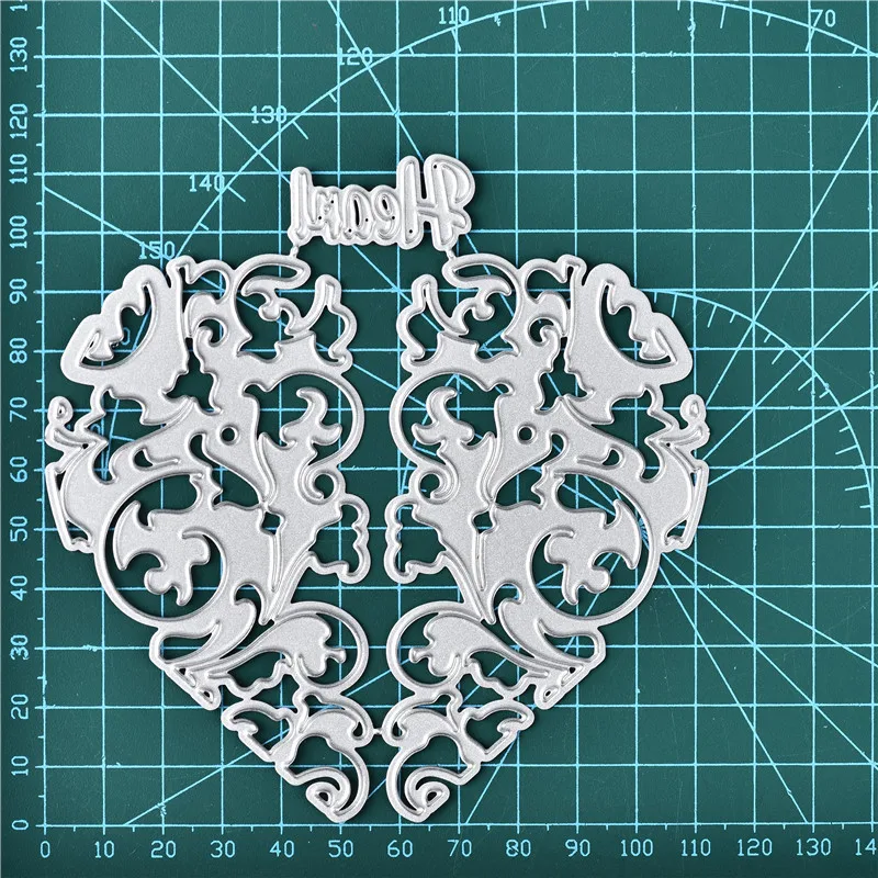 

DiyArts Heart Metal Cutting Dies New 2019 for Heart Mold Craft Dies Scrapbooking Album Embossing Die Cut Stencil Card Making