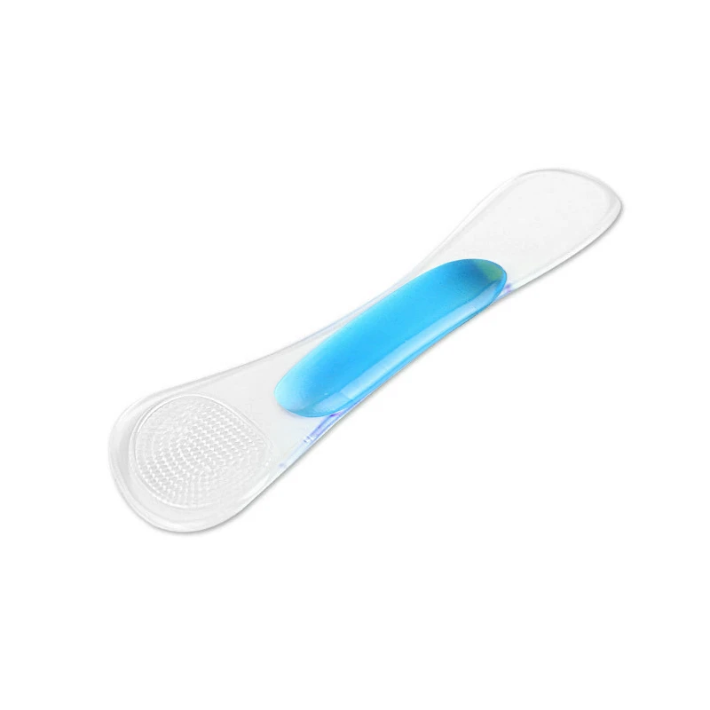 02 Aush Brand New 1Pair Silicone Gel Soft Cushion Insole Protector Non-slip Long Section Shoe Insert Pads Foot Care Tool - Цвет: 02