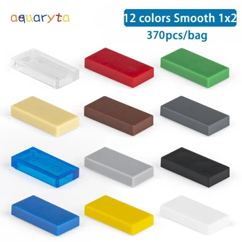 

Aquaryta 370pcs DIY Building Blocks 3069 Figure Bricks Smooth 1x2 Educational Creative Size Compatible With logo Toys for Kids