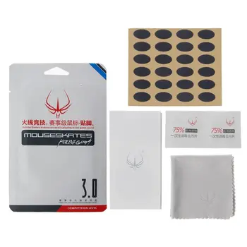 

6 Sets/Pack Original Hotline Games Competition Level Mouse Feet Mouse Skates Gildes for Logitech M215 / M310 / M325 Mouse