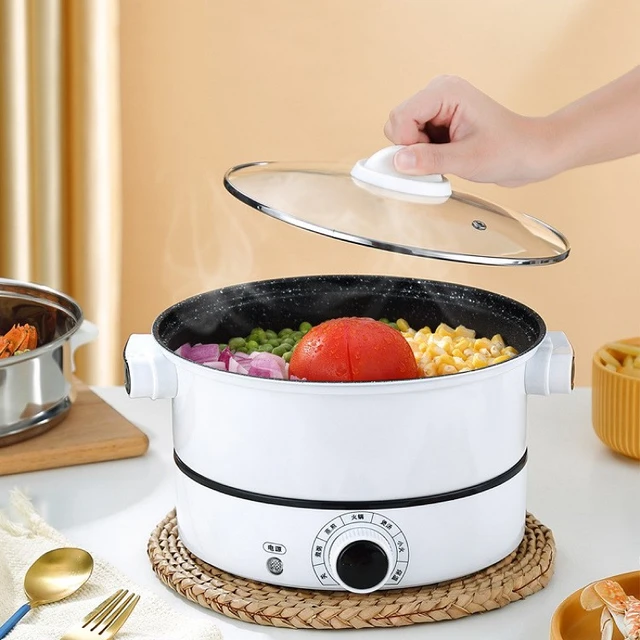 Electric Hot Pot Rice Cooker Multifunction Split Type Pot Kitchen Cooker  Non-stick Frying Pan For