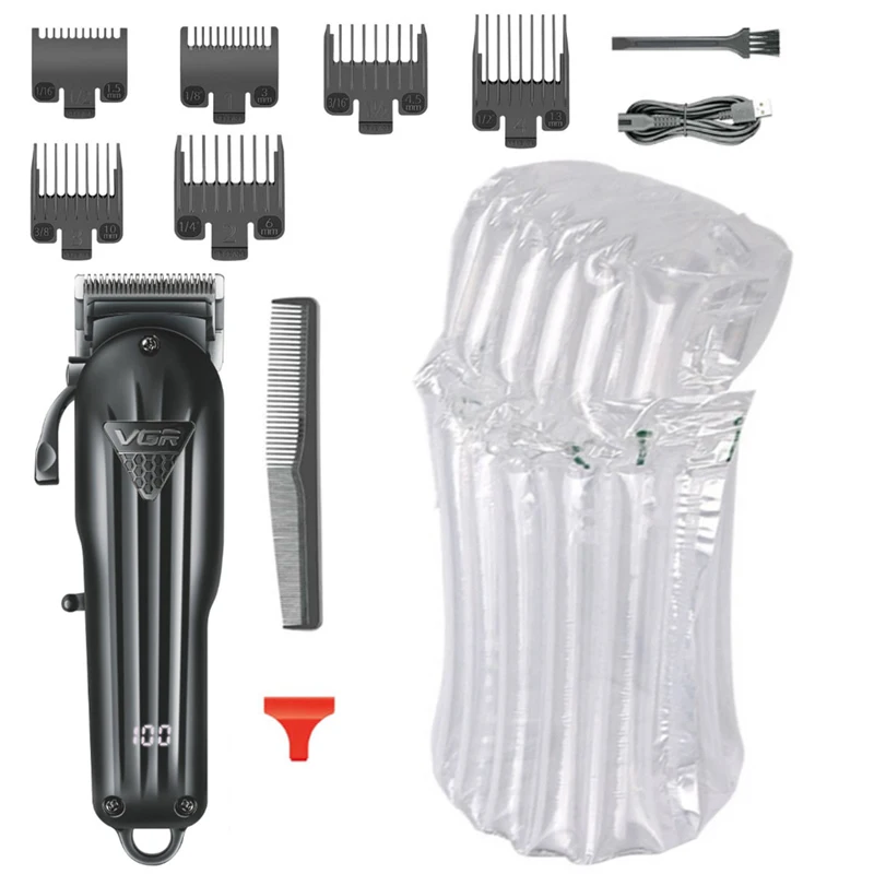 ماكينة حلاقة شعر قوية قابلة للتعديل احترافية للرجا...