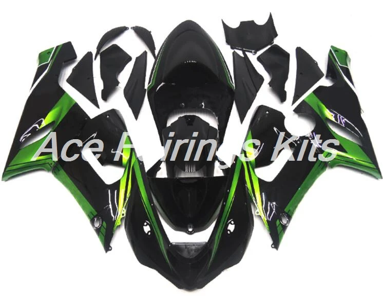 Комплект обтекателей для велосипеда из АБС-пластика 4 подарка подходит Kawasaki ZX6R 2005