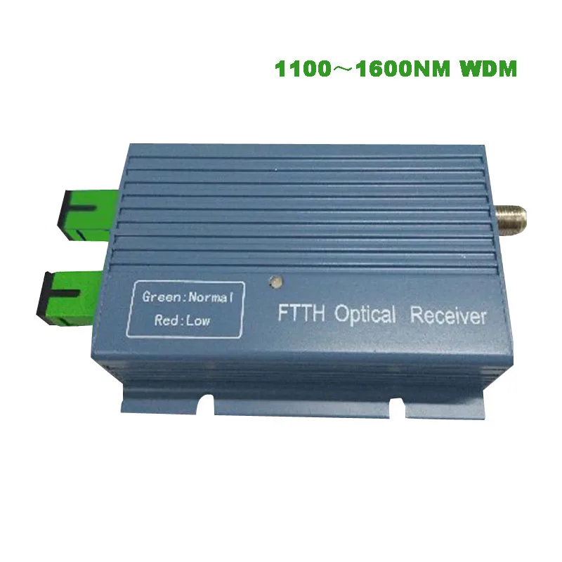 Ricevitore A Fibra Ottica 1100 ~ 1600Nm Wdm Incorporato Per Il Modem Della Fibra Ottica Di Onu Ricevitore Ottico Ftth-1000 Ftth Del Mini Nodo Dello Sc