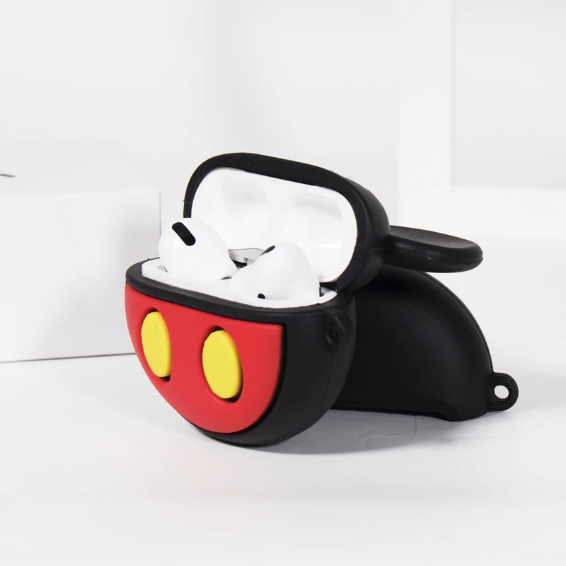 3D чехол для наушников для Airpods Pro чехол силиконовый чехол для наушников с рисунком собаки чехол для Apple Air pods Pro 3 чехол для ключей