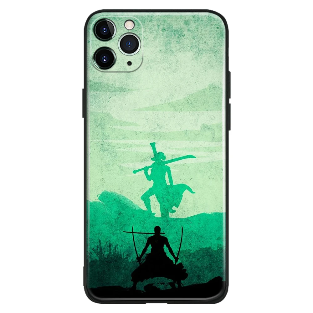 ワンピースゾロvsミホークアニメポスターシリコーン電話ケースiphone Se 6s 7 8プラスx Xr Xs 11 12 13ミニプロマックス Phone Case Covers Aliexpress