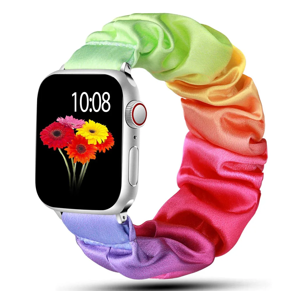 Ремешок для Apple watch 40 мм 44 42 38 эластичный нейлоновый браслет Solo Loop band iWatch 5 4 3 se 6 |