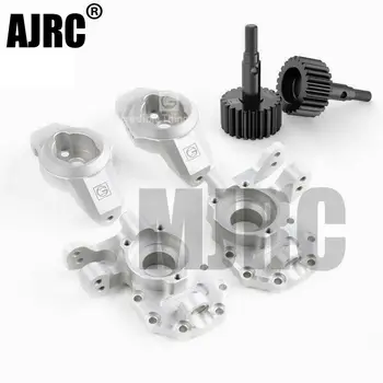 

AJRC GRC TRAXXAS TRX-4 Defender Bronco TRX-6 G63 G2 Aluminum Ackermann Caster Blocks & Portal Drive Housing