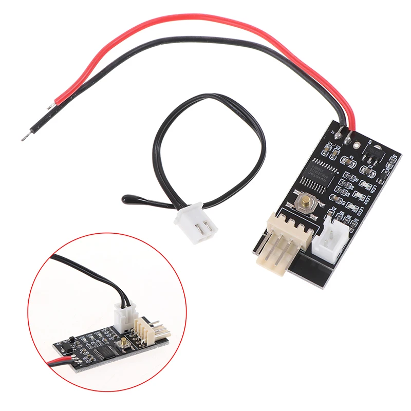 

1PCS VHM-802 12V PWM 4-Wire Fan Temperature Speed Controller Governor For PC Fan High Quality