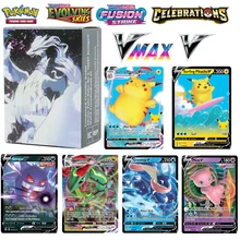

Pokemon Card TCG: CELEBRATIONS English Pokémon Rainbow Glitter Card Pocket Monster Games Trading Card Collection Pocket Card