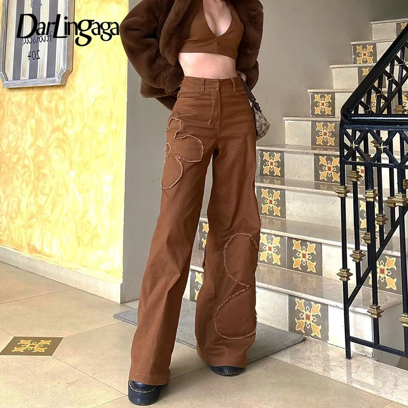 Long brown trousers Clearance