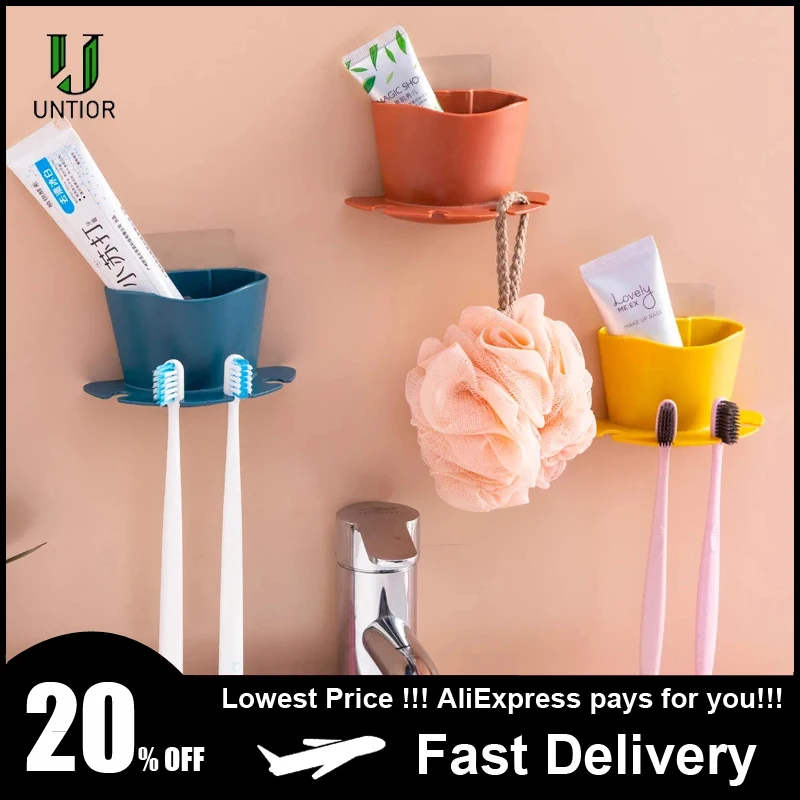 Organizer-Accessories-Set Toothbrush-Holder Toothpaste-Storage Bathroom Tools UNTIOR