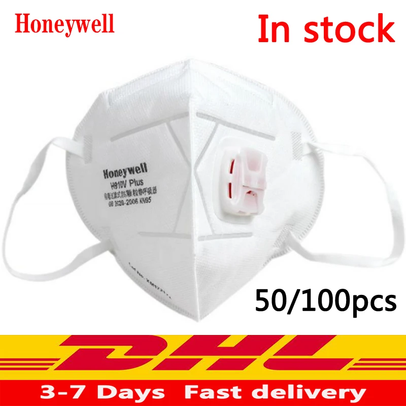 

Honeywell KN95 Disposable Face Masks N95 Corona Filter Mouth Respirator Dust Mask Flu Facial template ffp2 Pm2.5 mouth Cover DHL
