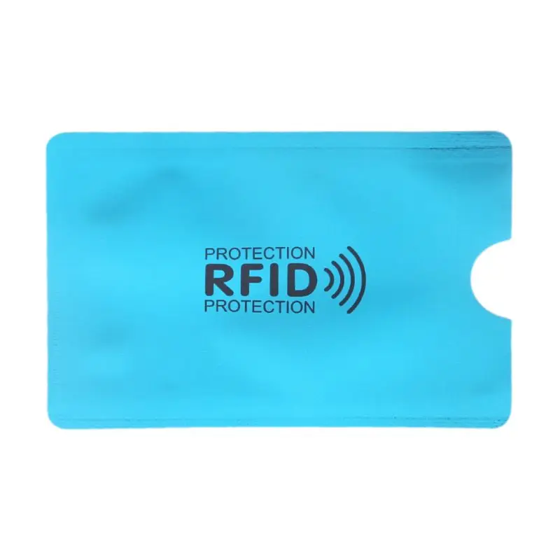 RFID Блокировка рукав Кредитная карта протектор банк визитница чехол H7EC