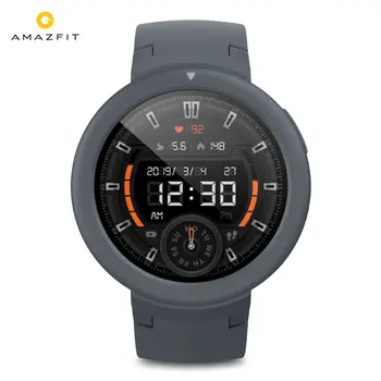 

Global Version AMAZFIT Verge Lite Smart watch 20 Days Battery Life 1.3 Inch AMOLED GPS Heart Rate Monitor smartwatch for men