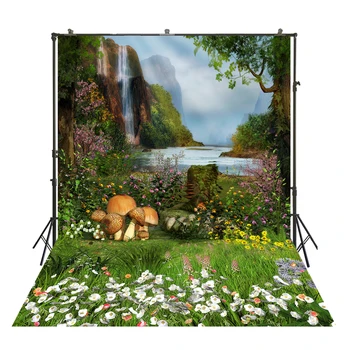 

HUAYI natural scenery backdrop photography studio photo back ground landscape photo background photography props W-3726