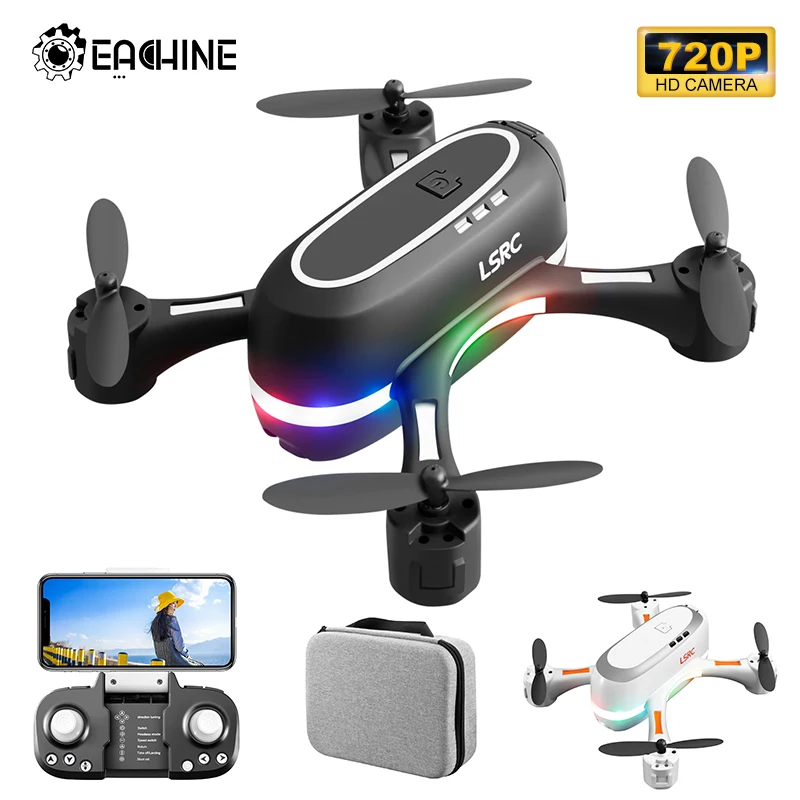 Eachine &amp LSRC-NVO Rainbow RC Mini Drone DIY Marquee With 480P 720P HD Dual Camera WIFI FPV Quadcopter Dron Toys Gift | Игрушки и