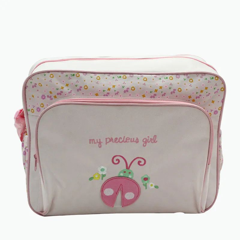 

New Foreign Trade Fashion Waterproof Mummy Bag Multi-Function Large Capacity Single Shoulder Messenger Bag Cartoon Mother Bag