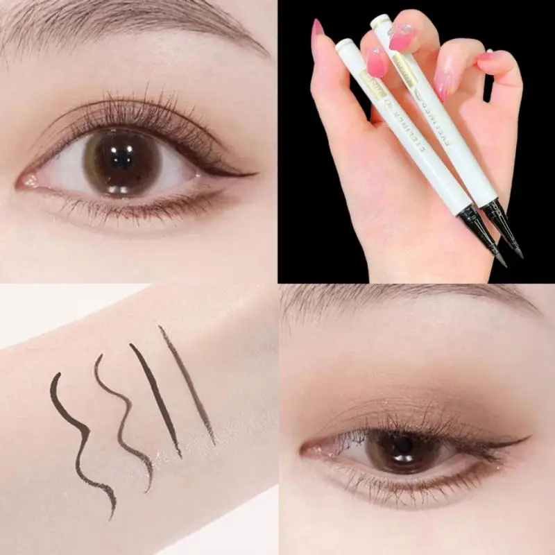 HISYI Eyeliner Pencil White Apperance 6 Colors Long Lasting Waterproof Soft Head Red Blue Pen |