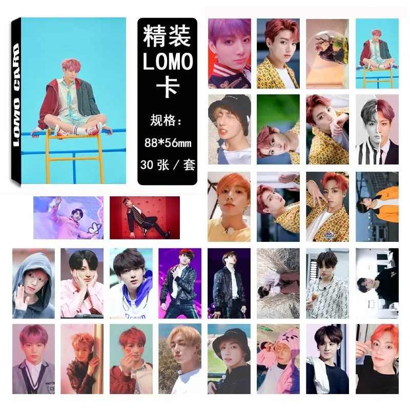 30 шт./компл. kpop bangtan мальчики Фотокарта любовь себя ответ альбом Высокое качество HD фото карта bangtan boys, K-POP Канцелярский набор