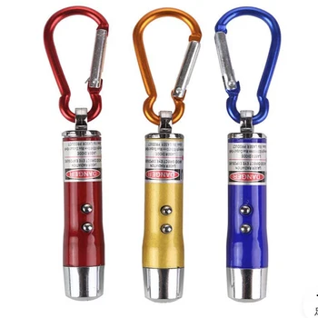 

Electronic laser funny cat toy Cat game Interactive laser pointer can be illuminated, stainless steel keychain multi-function la