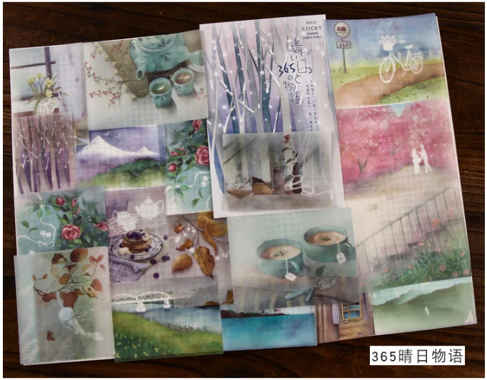 365Qingriwuyu 20 компл./лот Kawaii канцелярские наклейки Starry sky ins ветер дневник декоративные мобильный наклейки Скрапбукинг ручные поделки наклейки - Цвет: 365Qingriwuyu