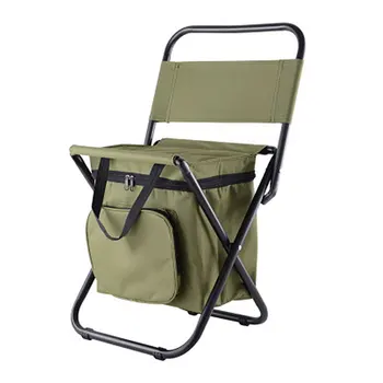 

Fishing Chair Movable Refrigerator Keep Warm Cold Portable Folding Beach Chair 1350g Seat Camping 100kg Chairs Folding Stool