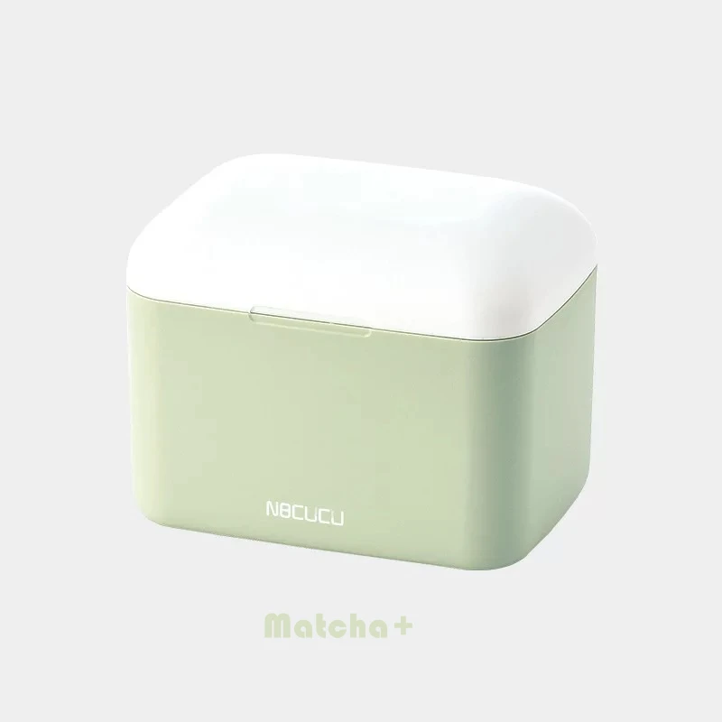 Matcha plus Портативный косметический Органайзер, ювелирный чехол, коробка для губной помады, коробка для хранения макияжа, органайзер для макияжа, красивый контейнер, хороший подарок, doro - Цвет: Matcha plus