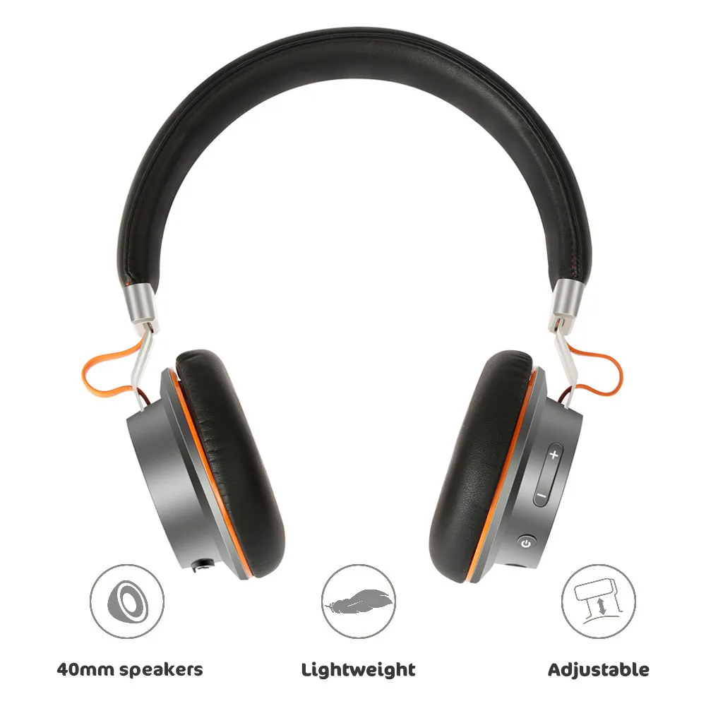 Активный шумоподавление беспроводной с Bluetooth Портативный Гарнитура NUBWO S2 для спорта для бега