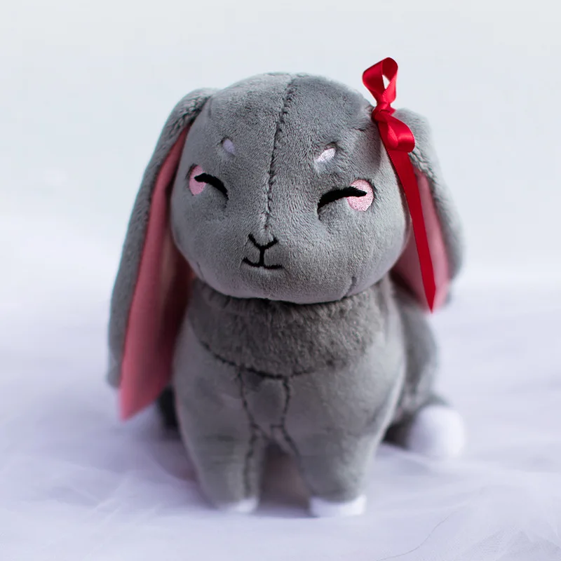 Mo Dao Zu Shi плюшевая кукла Wei Wuxian LanWangji милый мультфильм кролик игрушки для косплея подарки аниме вокруг - Цвет: 35 x 30 cm
