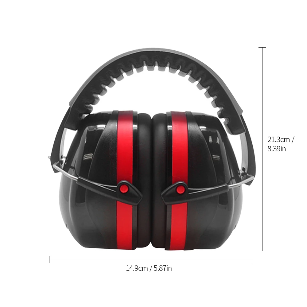 Folding Ear Defenders Protective Earmuffs Noise Cancelling Ear Covers Noise-cancelling Ear Defenders Anti-Noise Ear Protectors