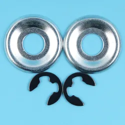 2 set/lote Embreagem Washer & E Clips Kit Para STIHL 017 018 021 023 025 MS170 MS180 MS210 MS230 MS250 Motosserra Placa Roda Dentada