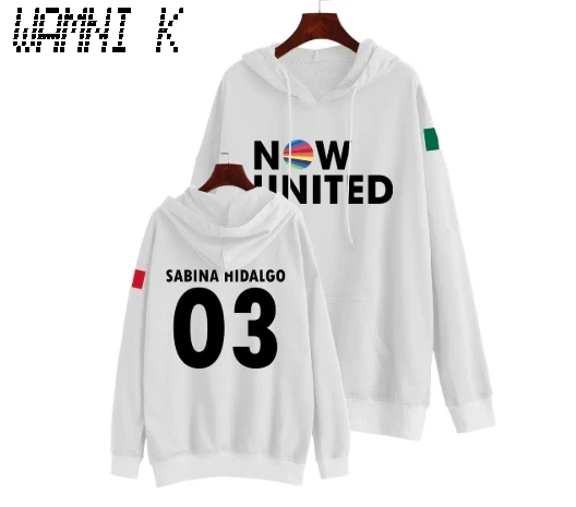 Новые корейские модные толстовки с надписью Now United свитшоты для мужчин и женщин