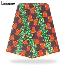 Батик воск высокое качество голландский восковой голландский восковой хлопок с батиком в африканском стиле из вощеной ткани Лидер продаж дизайн для женское платье F910-21