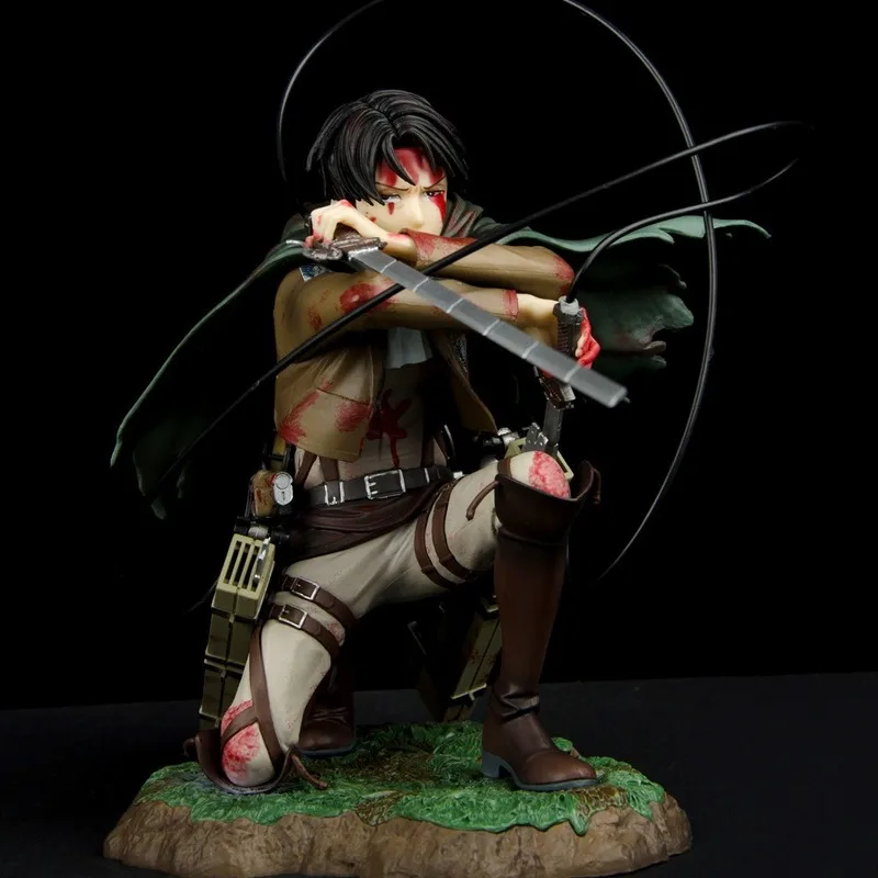 10 ''Новый аниме Attack on Titan Rivaille Li ion аккумулятор Вейер солдат Леви Акерман