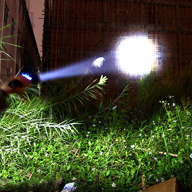 ZHIYU Powerful LED Flashlights XHP 70 50 Super Bright Flash Lights USB Rechargeable Zoom Tactical Torch