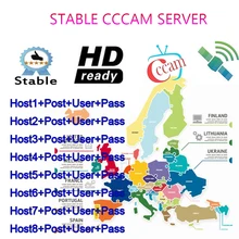 DVB S2 Cccam Europa Cline server for 2year Spain Oscam Germany Poland Portugal Cape Verde Ccam Dazn Satellite TV receivers DVB S2 Cccam Europa Cline server for 2year Spain Oscam Germany Poland Portugal Cape Verde Ccam Dazn Satellite TV receivers