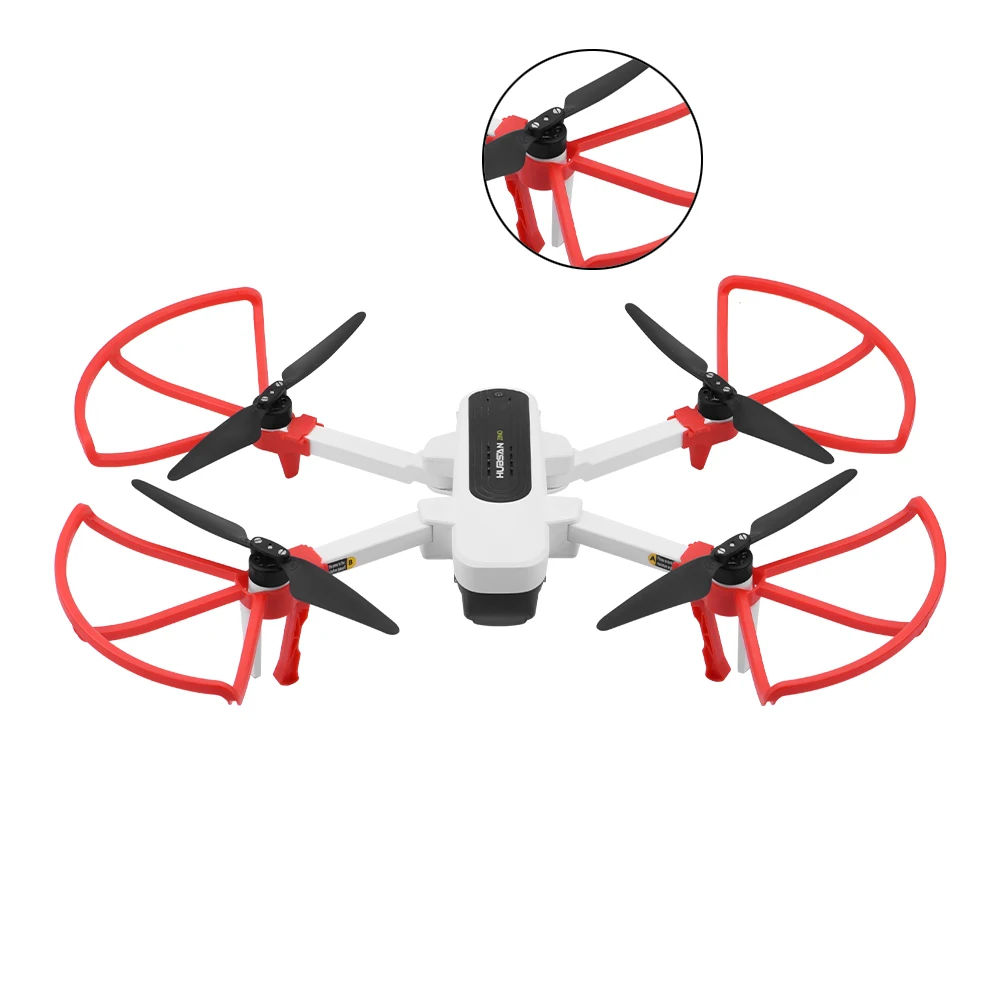 Защита пропеллера+ Расширение шасси для посадки для Hubsan Zino H117S Дрон Квадрокоптер аксессуары