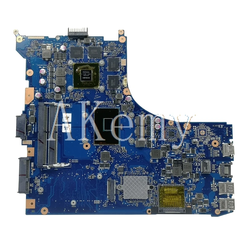 GL552VX Motherboard For Asus ROG ZX50V GL552V GL552VX Laptop motherboard GL552VW REV 2.1 Mainboard I5-6300HQ GTX950M/GTX960M