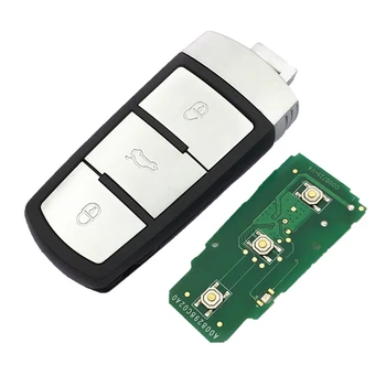 

3 Butons Remote Key ID48 Chip For Passat cc 03.2008-23.03.2015 Accessories New