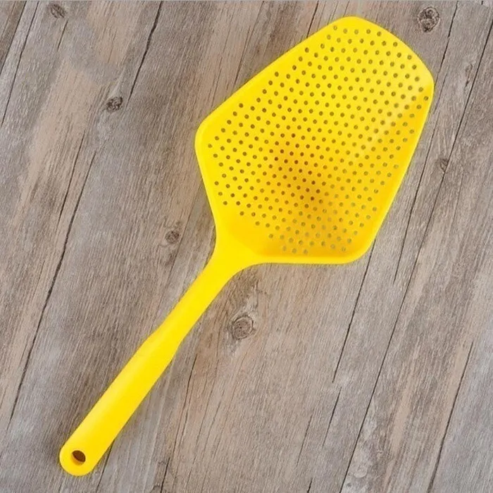 

Cooking Shovel Vegetable Filter Spoon Nylon Spoon High Temperature Pressure Colander Soup Filter Kitchen Tool Spoon Colander