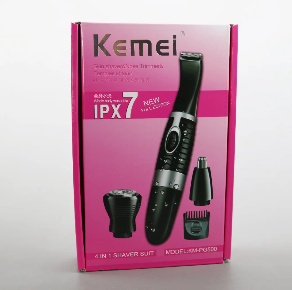 4in1 Perfect Bikini Trimmer Precision Facial Hair Precision Trimmer for Women Beauty Styler Shapes Trim Style Battery Operated