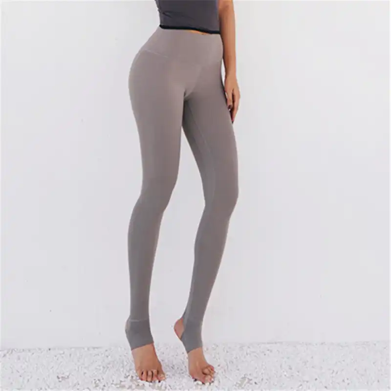 skin colored yoga pants