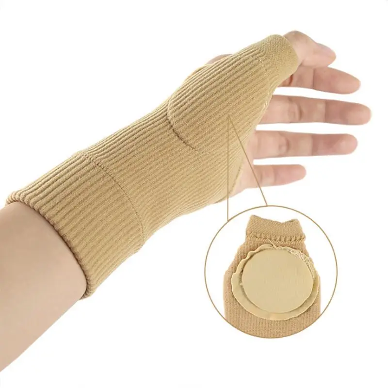 Спортивные палец, запястье бандаж Силиконовая накладка сжатия Поддержка рукав для облегчения боли в спине