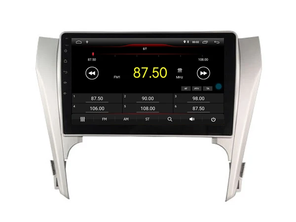 Top Car Android 9.0 Player for Toyota Camry 2012 2014  tape recorder 4G Lte sim card Bluetooth GPS Radio Head Unit 2.5D IPS screen 3