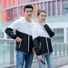 Пальто мужское весна и осень Стиль Тренд Повседневный Большой размер Топы Студенческая спортивная Солнцезащитная одежда тонкая куртка мужская