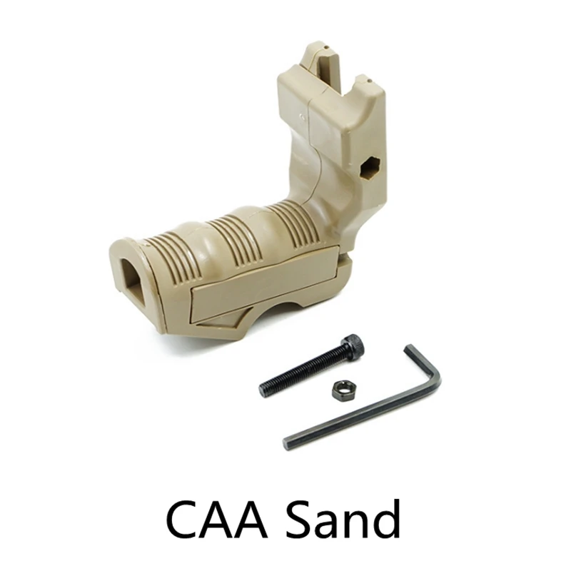 AEG Airsoft Air Guns Toy Tactical DIY Parts Nylon Front Grips RVG PTK TD AFG Paintball Accessories - Цвет: CAA Sand